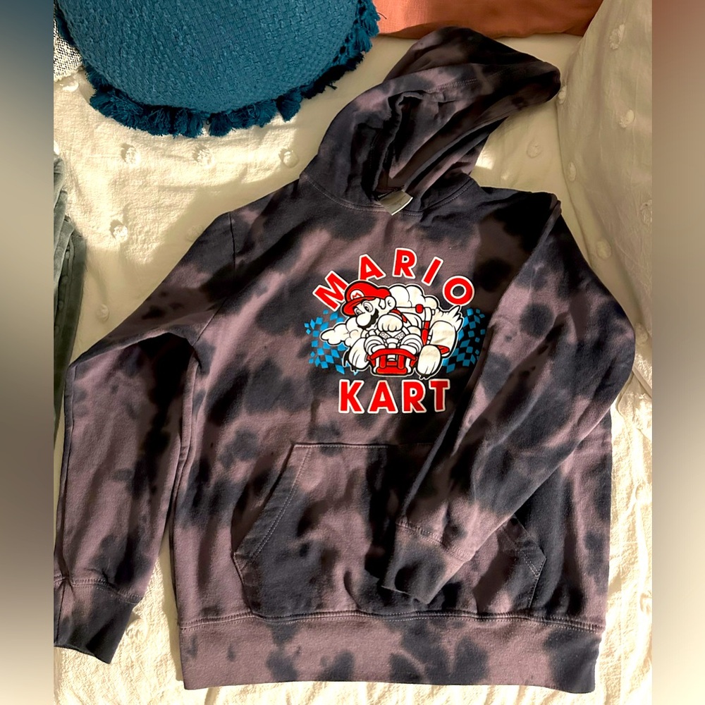 Mario Kart Hoodie Youth Sz S